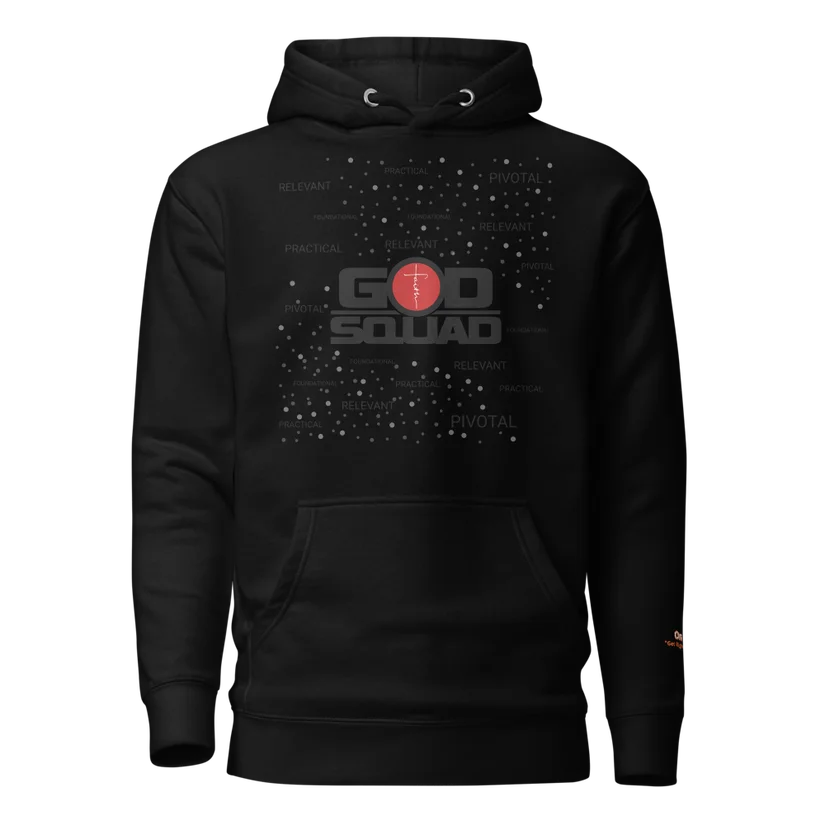 God Squad Black Unisex Hoodie